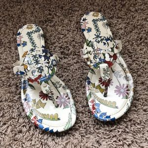 Tory Burch miller patent sandals